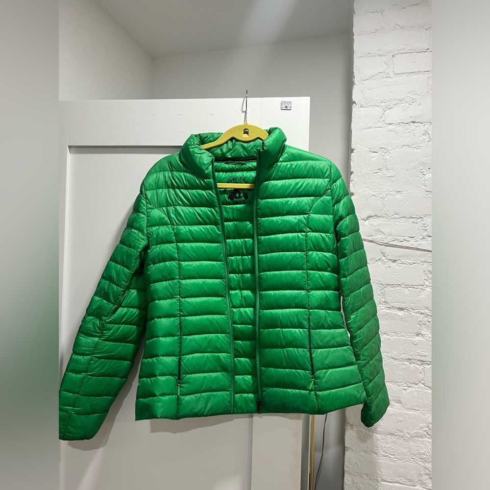Jott down green jacket